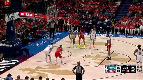 《NBA全场集锦》【回放】NBA季后赛：雷霆vs鹈鹕第1节中文解说回放
