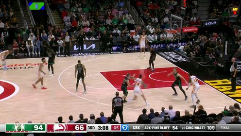 《NBA全场集锦》【回放】NBA常规赛：凯尔特人vs老鹰第3节英文原声回放