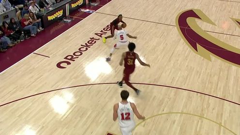 《NBA骑士》【回放】NBA常规赛：公牛vs骑士第4节英文原声回放