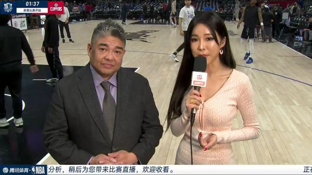 周玲安采访快船ESPN专家：小卡对攻防两端都有提升 快船要先发制人直接拉满