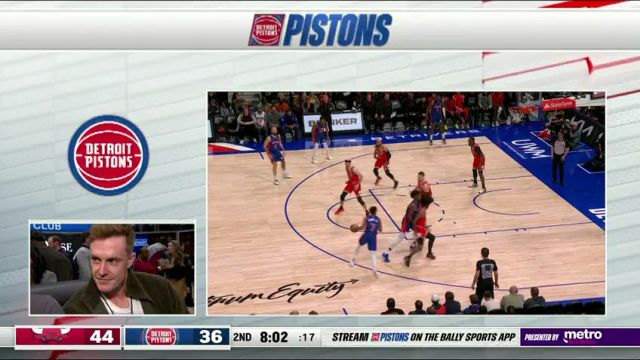 NBA常规赛：公牛vs活塞英文原声全场回放