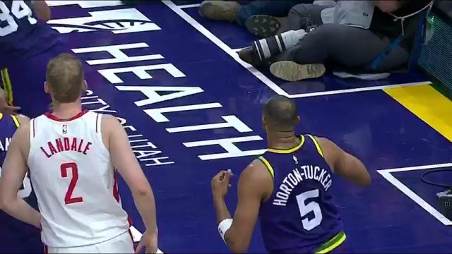 NBA常规赛：火箭vs爵士第4节中文解说回放