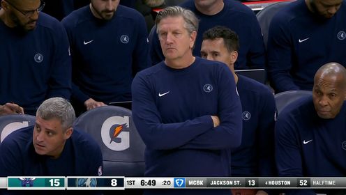 《NBA全场集锦》为球队提供外线火力！爱德华兹外线命中三分及时止血