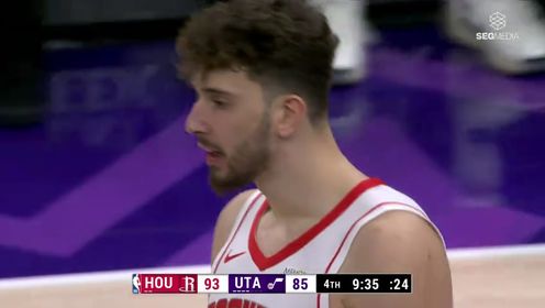 《NBA全场集锦》NBA常规赛：火箭vs爵士英文原声全场回放