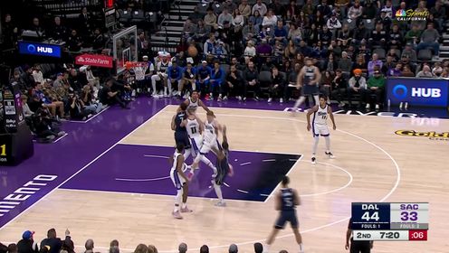 《NBA全场集锦》默契连线！萨博尼斯不看人妙传空切顺下的莱尔斯暴扣得手
