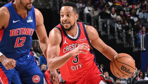 《NBA全场集锦》【球星】麦科勒姆vs活塞集锦 高效轰下40分7助化身孤胆英雄难挽败局