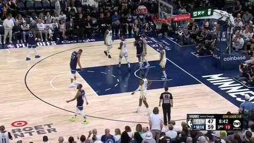 《NBA全场集锦》【回放】勇士vs森林狼G2英文原声全场回放