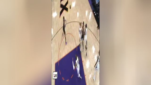 NBA常规赛：国王vs太阳第1节英文原声回放