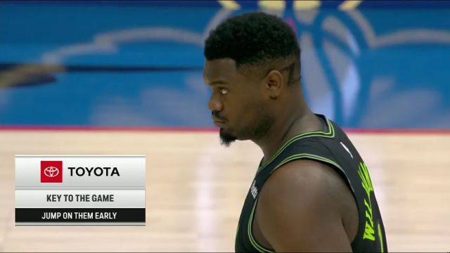 NBA常规赛：马刺vs鹈鹕英文原声全场回放