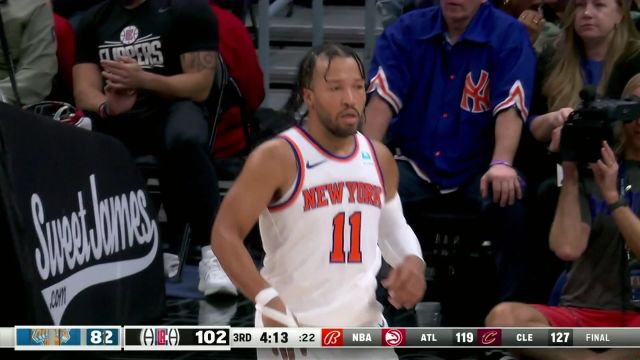 尼克斯122-144快船 小卡36分 快船七人上双豪取七连胜