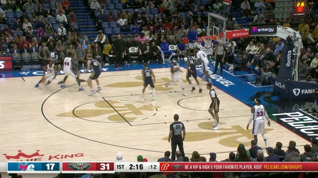 马克西vs鹈鹕集锦 空砍33分独木难支