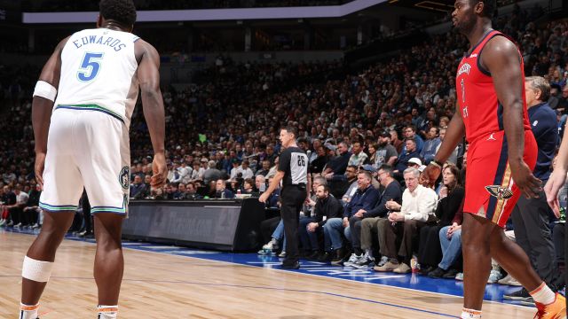 鹈鹕117-106森林狼 锡安27分麦科勒姆24分力克森林狼