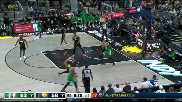 NBA常规赛：凯尔特人vs步行者英文原声全场回放