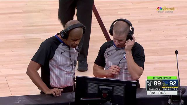 篮网vs勇士第3节中文解说回放