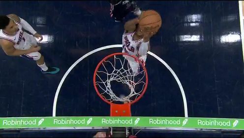 《NBA全场集锦》76人vs奇才第3节英文原声回放