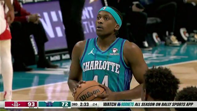 火箭vs黄蜂第3节英文原声回放