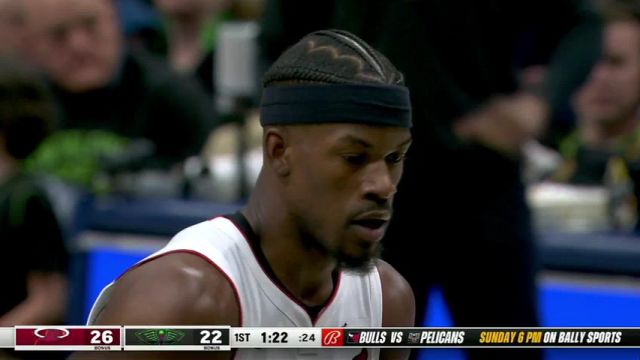 NBA常规赛：热火vs鹈鹕第1节中文解说回放