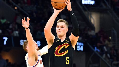 《NBA骑士》【球星】梅里尔vs尼克斯集锦 外线手感火热拿下21+3