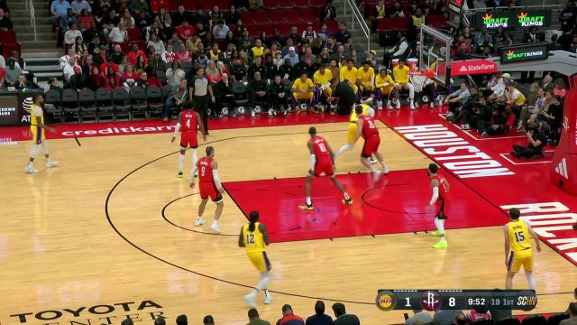 戴维斯vs火箭集锦 全场23+7打出高效进攻难救主