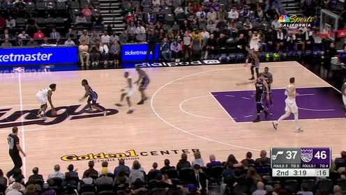 《NBA全场集锦》直接走空中路线 塞克斯顿连线凯斯勒暴力空接肆虐篮筐