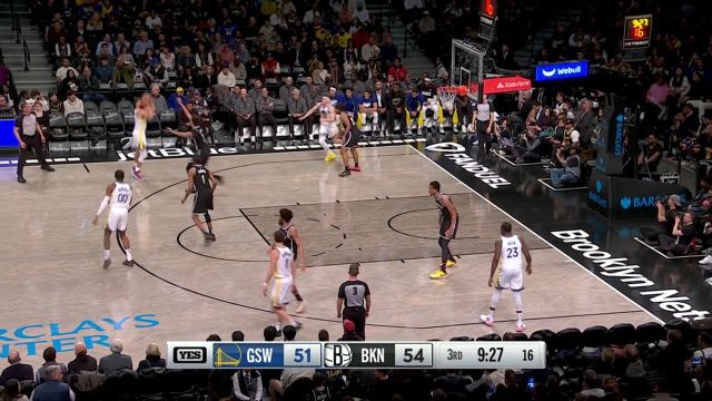 火线火力小小切磋 布里奇斯与库里对轰三分