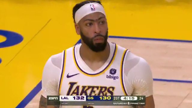 湖人vs勇士加时赛二中文解说回放