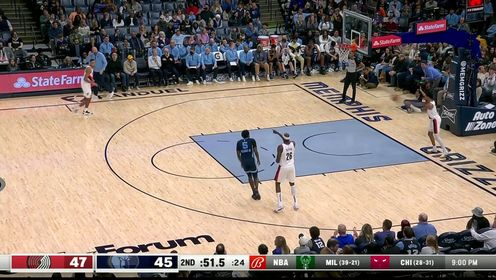 《NBA全场集锦》难度系数五颗星 文斯-威廉姆斯回头望月超级反篮