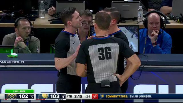 NBA常规赛：掘金vs步行者第4节中文解说回放