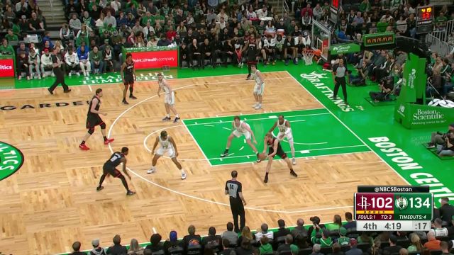 火箭113-145凯尔特人 双探花合砍59分主场19连胜