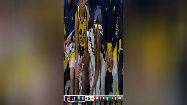 NBA常规赛：太阳vs步行者第4节英文原声回放