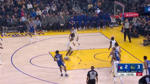 回顾76人vs勇士过往交战记录 水花vs大帝谁能更胜一筹？