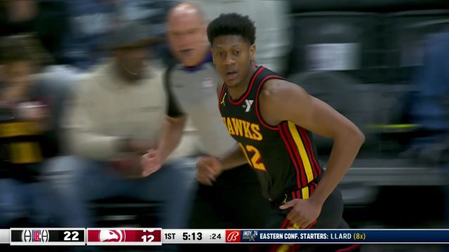 亨特vs快船集锦 高效砍下27分7板难阻失利