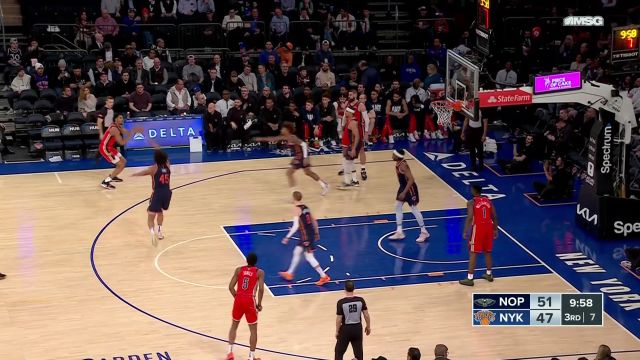 肉弹战车实力碾压 锡安强打阿丘瓦上篮2+1