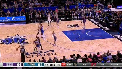 《NBA全场集锦》 NBA常规赛：国王vs魔术第4节中文解说回放