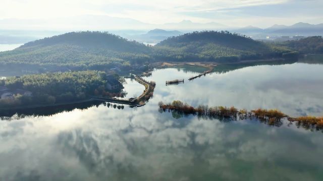 水如一匹练 此地即平天!安徽池州的春天从平天湖开始