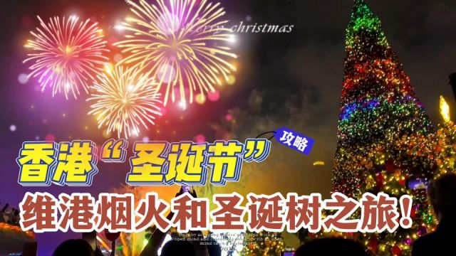 香港圣诞节攻略2023:浪漫不可错过的维港烟火和圣诞树之旅!