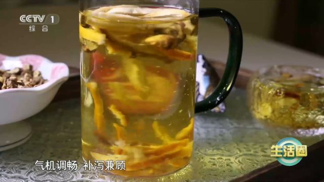 适合冬季饮用的保健茶“柴胡陈皮香橼茶”,简单易做还能预防感冒