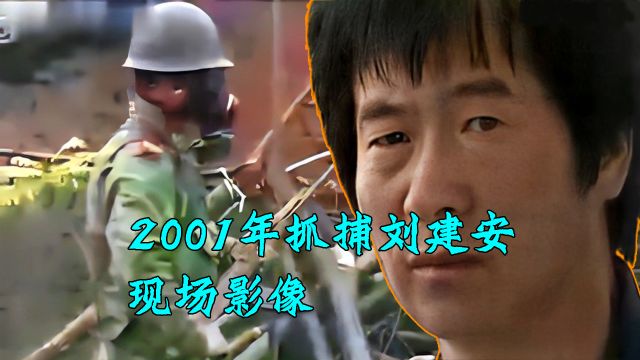 2001警方抓捕朱建业现场影像,为子复仇成心魔,袭警夺枪入绝路