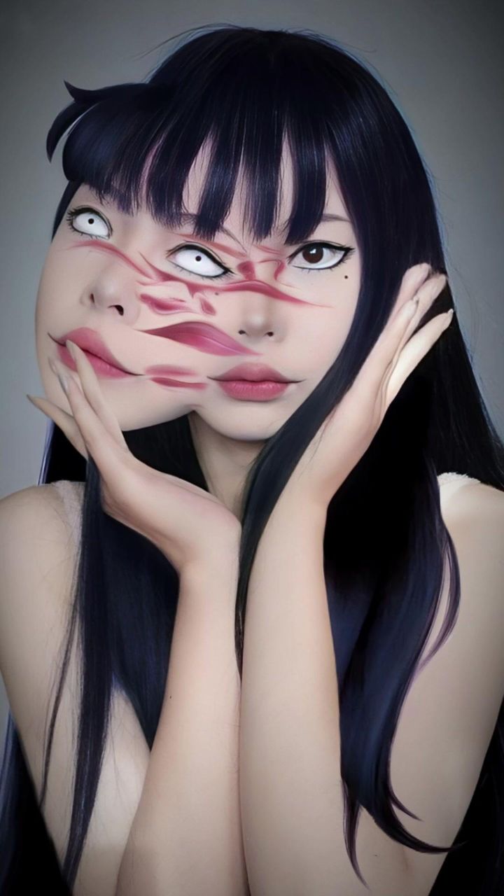 "美成欲望"川上富江仿妆