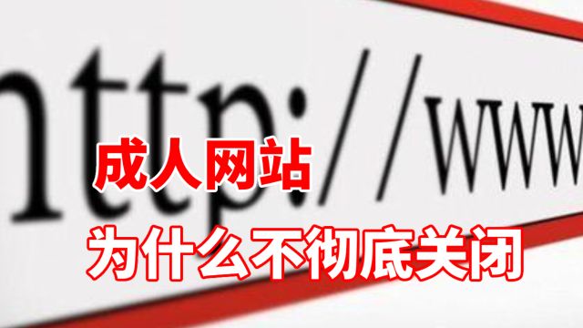 第66集冷知识:为何国家无法彻底关闭成人网站