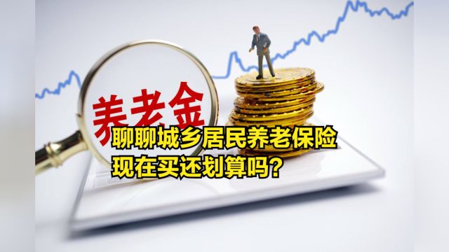 聊聊城乡居民养老保险,现在买还划算吗?退休后能领多少?