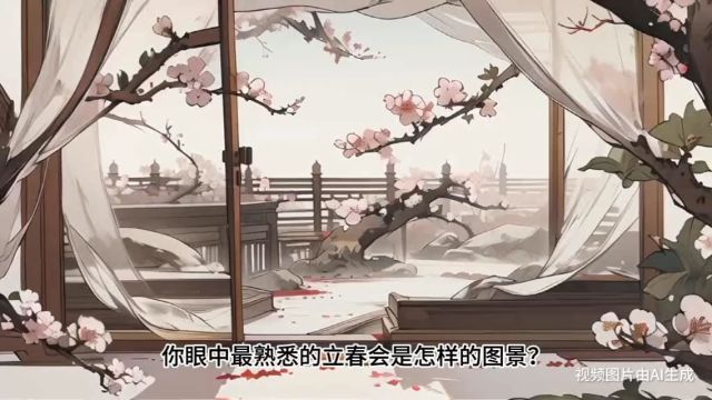 图知道|今日立春:玉润窗前竹,花繁院里梅