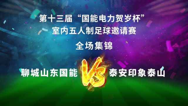 国能电力贺岁杯第4轮 聊城山东国能VS泰安印象泰山 全场集锦