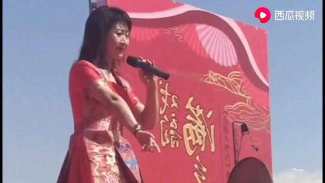 詹丽华老师现场演唱二人台《走西口》就是好