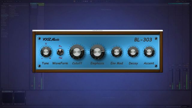 Yooz Music推出受 TB303 启发的免费合成器插件BL303 v3 更新