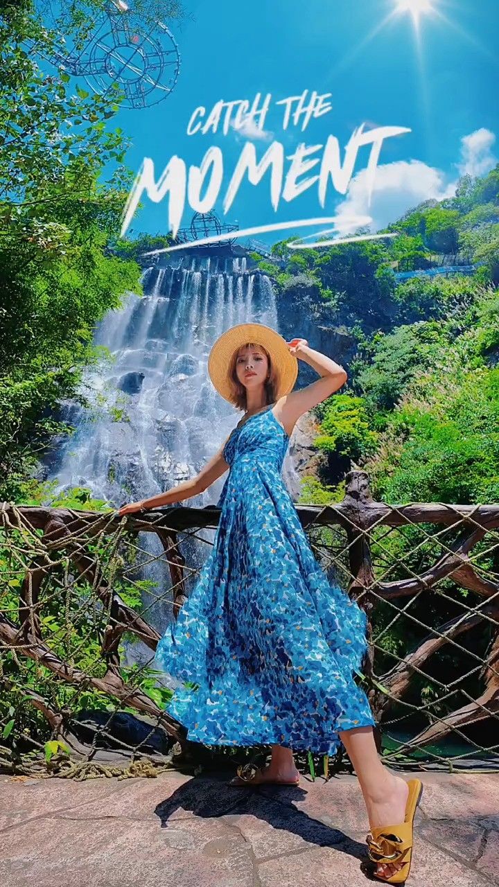 旅游遇到瀑布怎么拍?教你1秒拍赞爆朋友圈大片!