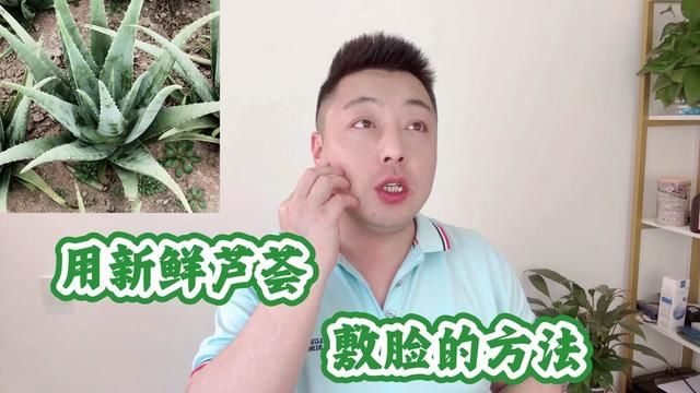 用新鲜芦荟敷脸的方法?看看到底是不是真有效果!