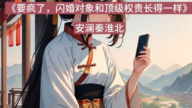 《要疯了,闪婚对象和顶级权贵长得一样》安澜秦淮北(全文)免费阅读