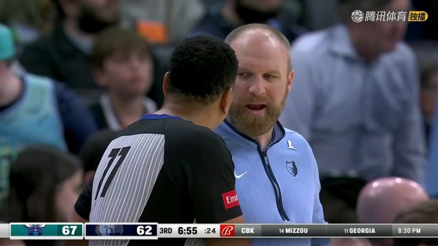 2023/24赛季NBA常规赛：黄蜂 VS 灰熊 全场回放