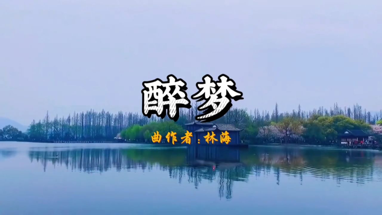 林海一曲古风纯音乐《醉梦》,太喜欢这首曲子了
